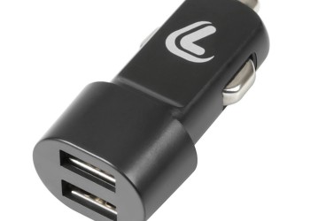 ΑΝΤΑΠΤΟΡΑΣ ΑΝΑΠΤΗΡΑ ΜΕ 2 ΘΥΡΕΣ USB 12/24V 2100 mA ESSENTIALS LINE (ΜΑΥΡΟ)