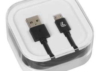 ΚΑΛΩΔΙΟ ΦΟΡΤΙΣΗΣ ΚΑΙ ΣΥΓΧΡΟΝΙΣΜΟΥ MICRO USB 200cm ΜΑΥΡΟ ESSENTIALS LAMPA - 1 ΤΕΜ.