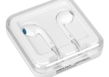 ΑΚΟΥΣΤΙΚΑ ΜΕ ΜΙΚΡΟΦΩΝΟ STEREO JACK 3.5mm 120cm ESSENTIALS LAMPA - 1 ΤΕΜ.