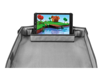 ΤΡΑΠΕΖΑΚΙ ΤΑΞΙΔΙΟΥ ΓΙΑ ΠΑΙΔΙΚΟ ΚΑΘΙΣΜΑ SNACK ΚΑΙ PLAY ΑΔΙΑΒΡΟΧΟ ΦΟΡΗΤΟ 40x36cm LAMPA - 1 ΤΕΜ.