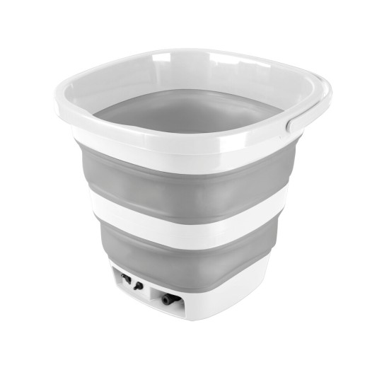 ΚΟΥΒΑΣ ΠΛΥΣΙΜΑΤΟΣ ΠΤΥΣΣΟΜΕΝΟΣ 15LT  ΜΕ ΗΛΕΚΤΡΙΚΗ ΑΝΤΛΙΑ ΝΕΡΟΥ ΚΑΙ ΛΑΣΤΙΚΟ 2>5m AQUAROVER