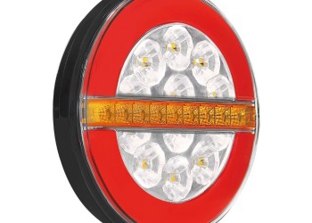 ΦΩΣ ΠΙΣΩ ΔΕΞΙ 12/24V DYNAMIC-O 140 mm ΜΕ 29 LED 3 ΧΡΗΣΕΙΣ ΘΕΣΕΩΣ/ΦΛΑΣ/STOP (ΚΟΚΚΙΝΟ/ΠΟΡΤΟΚΑΛΙ/ΛΕΥΚΟ) - 1 ΤΕΜ.