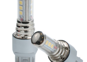 T20 12V PGJ19-2 LED 9x3030chip 6W LG PREMIUM ΛΕΥΚΟ 1ΤΕΜ.