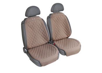 ΠΛΑΤΟΚΑΘΙΣΜΑΤΑ VENICE ΜΕ ΔΙΑΣΤΑΣΕΙΣ ΠΛΑΤΗΣ 50 Χ 65 cm/ΚΑΘΙΣΜΑ 60 cm (ΜΠΕΖ ΛΙΝΟ/ΠΟΛΥΕΣΤΕΡ) - 2 ΤΕΜ.