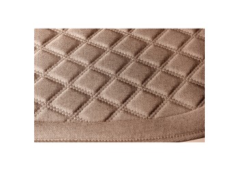 ΠΛΑΤΟΚΑΘΙΣΜΑΤΑ VENICE ΜΕ ΔΙΑΣΤΑΣΕΙΣ ΠΛΑΤΗΣ 50 Χ 65 cm/ΚΑΘΙΣΜΑ 60 cm (ΜΠΕΖ ΛΙΝΟ/ΠΟΛΥΕΣΤΕΡ) - 2 ΤΕΜ.