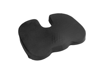 ΜΑΞΙΛΑΡΙ ΚΑΘΙΣΜΑΤΟΣ ERGO SEAT CONTOUR ΜΕ GEL ΚΑΙ ΑΦΡΟ MEMORY FOAM  (ΜΑΥΡΟ) - 1 ΤΕΜ.