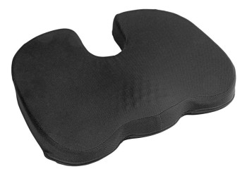 ΜΑΞΙΛΑΡΙ ΚΑΘΙΣΜΑΤΟΣ ERGO SEAT CONTOUR ΜΕ GEL ΚΑΙ ΑΦΡΟ MEMORY FOAM  (ΜΑΥΡΟ) - 1 ΤΕΜ.