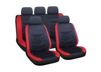 ΚΑΛΥΜΜΑΤΑ ΚΑΘΙΣΜΑΤΩΝ DRIFT ΠΟΛΥΕΣΤΕΡΙΚΑ ΜΑΥΡΑ/ΚΟΚΚΙΝΑ ΜΕ 5 ΠΡΟΣΚΕΦΑΛΑ- ΣΕΤ