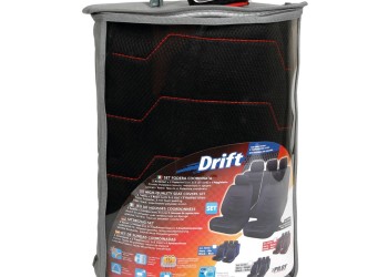 ΚΑΛΥΜΜΑΤΑ ΚΑΘΙΣΜΑΤΩΝ DRIFT ΠΟΛΥΕΣΤΕΡΙΚΑ ΜΑΥΡΑ/ΚΟΚΚΙΝΑ ΜΕ 5 ΠΡΟΣΚΕΦΑΛΑ- ΣΕΤ