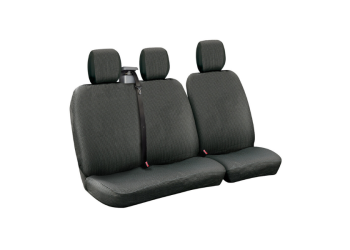 ΚΑΛΥΜΜΑΤΑ ΚΑΘΙΣΜΑΤΩΝ ΦΟΡΤΗΓΟΥ DOTS-2 SET ΜΑΥΡΟ-ΓΚΡΙ