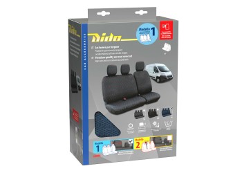 ΚΑΛΥΜΜΑΤΑ ΚΑΘΙΣΜΑΤΩΝ ΦΟΡΤΗΓΟΥ DIDO-1 SET ΜΠΛΕ