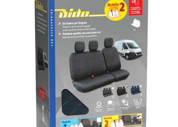 Καλύμματα Καθισμάτων Dido-2, με επανατυλικτήρα ζώνης - Μπλε