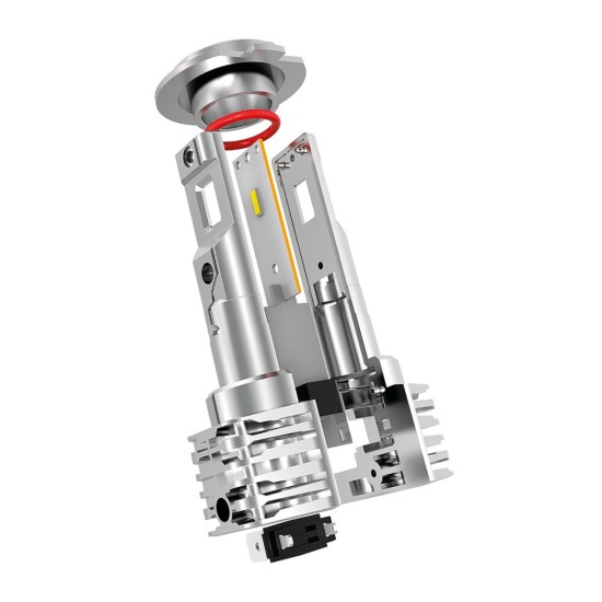 H7 HALO KILLER PX26d 9-32V -20W - 6500K - 3200lm HALO LED KIT SERIES 10 (12 LED ZES CHIPS) - 2 ΤΕΜ.