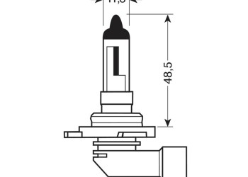 HIR2 12V 65W PX22d STANDARD LINE ΑΛΟΓΟΝΟΥ BLISTER 1ΤΕΜ.