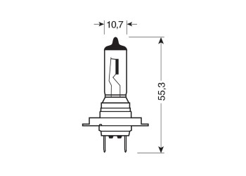 H18 12V 65W PY26d-1 1700 lm STANDARD LINE ΑΛΟΓΟΝΟΥ (BLISTER) - 1 ΤΕΜ.