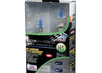 KIT ΑΝΑΒΑΘΜΙΣΗΣ H1 XENIUM RACE BONUS-PACK 12V/100W P14,5s - 5500K - 2300lm ΜΕ ΚΕΡΑΜΙΚΕΣ ΒΑΣΕΙΣ ΚΑΙ 2 ΚΑΡΦΩΤΑ ΛΑΜΠΑΚΙΑ W5W - 2 ΤΕΜ.