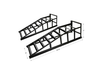 ΡΑΜΠΑ ΑΝΥΨΩΣΗΣ ΑΥΤΟΚΙΝΗΤΟΥ XL ΑΤΣΑΛΙΝΗ max200kg 94x32x27cm LAMPA - 2 ΤΕΜ.