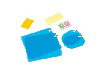 ΦΙΛΜ ΑΠΩΘΗΤΙΚΟ ΒΡΟΧΗΣ ΑΝΤΙΘΑΜΒΩΤΙΚΟ ΓΙΑ ΠΑΡΑΘΥΡΟ ΚΑΙ ΚΑΘΡΕΠΤΗ MEDIUM 2x (135x95mm) ΚΑΙ 2x (200x175mm) - 4 ΤΕΜ.