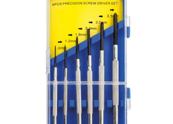 ΚΑΤΣΑΒΙΔΙΑ ΑΚΡΙΒΕΙΑΣ(+/-)  1,0/1,2/1,8/2,4/3,0/3,5mm ΣΕ ΚΑΣΕΤΙΝΑ ΠΛΑΣΤΙΚΗ LAMPA - ΣΕΤ 6 ΤΕΜΑΧΙΩΝ