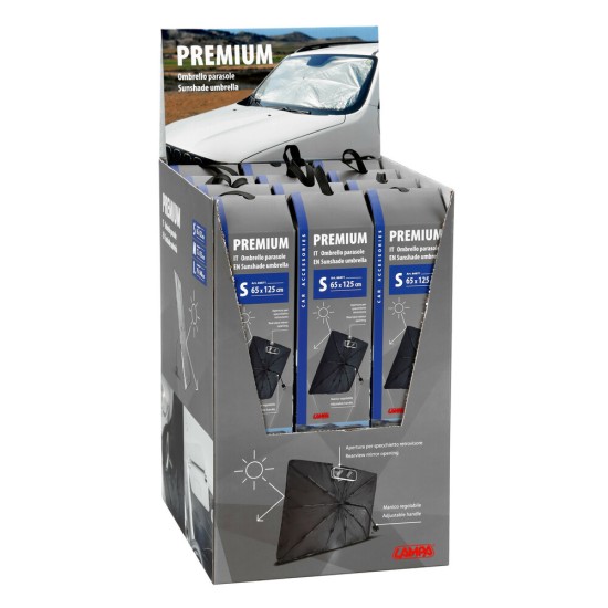 ΗΛΙΟΠΡΟΣΤΑΣΙΑ ΕΣΩΤΕΡΙΚΗ ΠΑΡΜΠΡΙΖ ΟΜΠΡΕΛΑ PREMIUM (S) 65x125cm LAMPA - 1 ΤΕΜ.