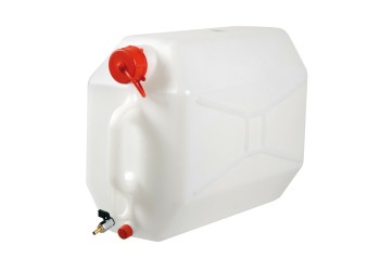 ΜΠΕΤΟΝΙ ΠΛΑΣΤΙΚΟ ΟΡΙΖΟΝΤΙΟ ΜΕ ΒΙΔΩΤΟ ΚΑΠΑΚΙ/ΣΤΟΜΙΟ/ ΜΕΤΑΛΛΙΚΟ ΒΡΥΣΑΚΙ ΓΙΑ ΠΟΣΙΜΟ ΝΕΡΟ 25LT