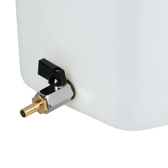 ΜΠΕΤΟΝΙ ΠΛΑΣΤΙΚΟ ΜΕ ΒΙΔΩΤΟ ΚΑΠΑΚΙ/ΣΤΟΜΙΟ/ ΜΕΤΑΛΛΙΚΟ ΒΡΥΣΑΚΙ ΓΙΑ ΠΟΣΙΜΟ ΝΕΡΟ 25LT