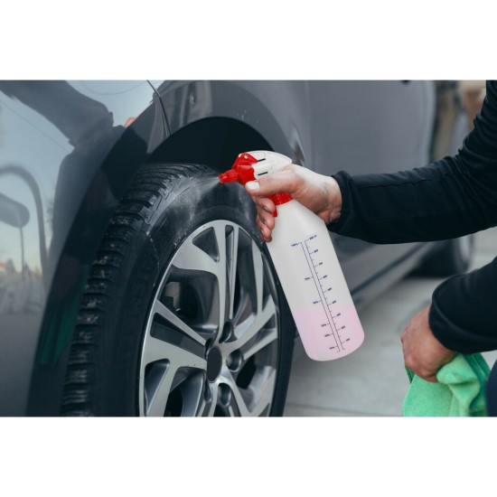 ΔΟΧΕΙΟ ΨΕΚΑΣΜΟΥ HDPE ΜΕ ΔΟΣΟΜΕΤΡΗΤΗ 1L & ΝΤΙΣΠΕΝΣΕΡ ΜΕ ΡΥΘΜΙΖΟΜΕΝΗ ΜΥΤΗ LAMPA - 1 ΤΕΜ.