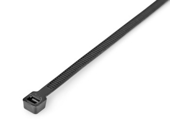 Πλαστικά Δετικά 100 Τεμαχίων Μαύρα