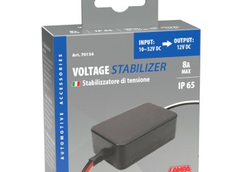 ΣΤΑΘΕΡΟΠΟΙΗΤΗΣ ΤΑΣΗΣ 10-32V DC-12 DC 8A 55x35x20mm IP65 LAMPA - 1 ΤΕΜ.