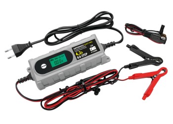 ΦΟΡΤΙΣΤΗΣ ΜΠΑΤΑΡΙΑΣ AMPEROMATIC DIGIT PRO 12V 4,2A 4>120Ah GEL-STD-SMF-EFB-LiFePo4