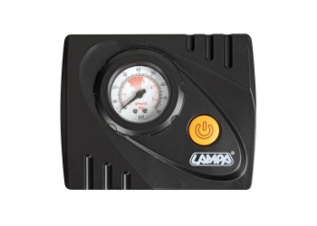 Κομπρεσέρ Ελαστικών 12V 450ml με υγρό επισκευής 450ml Μανόμετρο ΚΑΙ Μετρητή Πίεσης