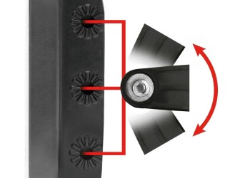 ΠΡΟΒΟΛΕΑΣ WL-26 16LED 48W 3300lm 10-30V 110x110x44 mm 3 ΘΕΣΕΩΝ ΜΕ ΦΩΣ ΔΙΑΘΛΑΣΗΣ -1ΤΕΜ.