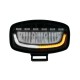 ΠΡΟΒΟΛΕΑΣ ΜΕ ΠΟΡΤΟΚΑΛΙ LED ΦΛΑΣ GLARE OVAL-PRO DEMON LINE 10>30V 51 LED 60W 3500lm 247x175x93mm LAMPA - 1 ΤΕΜ.