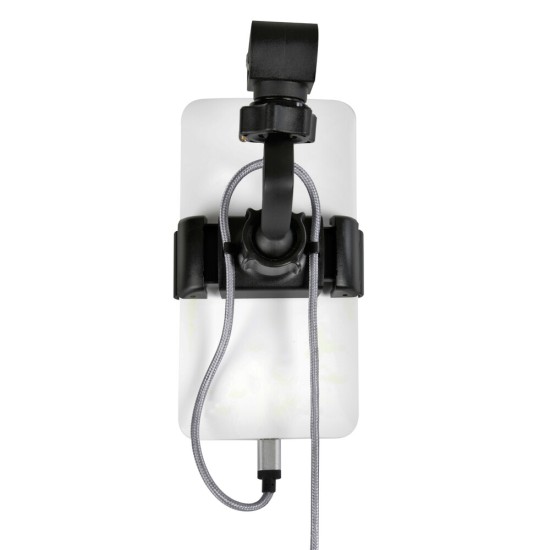 ΒΑΣΗ ΚΙΝΗΤΟΥ ΓΙΑ ΗΛΙΑΣΤΡΟ VISOR SNAP 55-80mm SILVER LINE