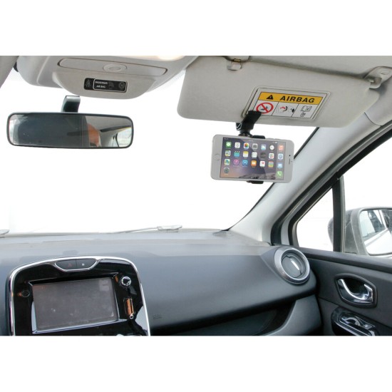 ΒΑΣΗ ΚΙΝΗΤΟΥ ΓΙΑ ΗΛΙΑΣΤΡΟ VISOR SNAP 55-80mm SILVER LINE