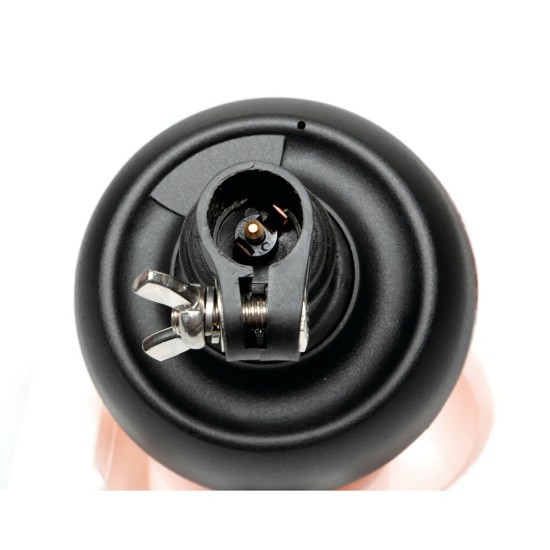 ΦΑΡΟΣ ΠΕΡΙΣΤΡΕΦΟΜΕΝΟΣ 16LED RL-10 9-32V 3 ΛΕΙΤΟΥΡΓΙΩΝ ΒΙΔΩΤΟΣ ΕΛΑΣΤΙΚΟΣ ΠΟΡΤΟΚΑΛΙ 130x221mm