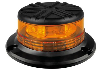 ΦΑΡΟΣ ΠΕΡΙΣΤΡΕΦΟΜΕΝΟΣ ΜΕ ΙΣΙΑ ΒΑΣΗ 8LED RL-14 9-32V 3 ΛΕΙΤΟΥΡΓΙΩΝ ΒΙΔΩΤΟΣ ΠΟΡΤΟΚΑΛΙ 110x75mm