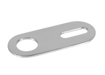 ΒΑΣΗ ΜΕΤΑΛΛΙΚΗ ΠΡΟΣΑΡΜΟΓΗΣ ΦΑΡΟΥ ΟΒΑΛ (195 Χ 40 mm) ΓΙΑ ΜΕΤΑΛΛΙΚΗ ΜΠΑΡΑ ΦΟΡΤΗΓΟΥ -1 ΤΕΜ