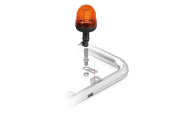 ΒΑΣΗ ΜΕΤΑΛΛΙΚΗ ΠΡΟΣΑΡΜΟΓΗΣ ΦΑΡΟΥ ΟΒΑΛ (195 Χ 40 mm) ΓΙΑ ΜΕΤΑΛΛΙΚΗ ΜΠΑΡΑ ΦΟΡΤΗΓΟΥ -1 ΤΕΜ