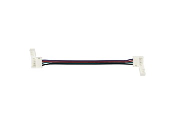 ΑΝΤΑΛΛΑΚΤΙΚΗ ΦΙΣΑ CONNECT-2 ΜΕ 4 PIN ΓΙΑ ΤΑΙΝΙΑ LED RGB 16cm 3 ΤΕΜ.