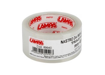 ΤΑΙΝΙΑ ΣΥΣΚΕΥΑΣΙΑΣ ΔΙΑΦΑΝΗ ΑΥΤΟΚΟΛΛΗΤΗ ΓΙΑ ΑΜΠΑΛΑΖ 48mmX66m LAMPA - 1 ΤΕΜ.