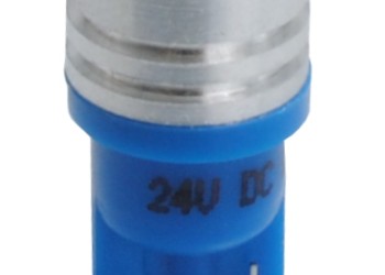 T10 W5W 24V W1,2x9,5d LED 1xHP ΜΠΛΕ ΔΙΑΘΛΑΣΗ (ΚΑΡΦΩΤΟ ΑΚΑΛΥΚΟ) 1ΤΕΜ. M-TECH