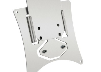 ΒΑΣΗ ΣΤΗΡΙΞΗΣ ΠΙΝΑΚΙΔΑΣ MOTO ΑΛΟΥΜΙΝΙΟΥ EASY-OFF ΜΕ ΑΠΟΣΠΩΜΕΝΟ ΣΥΣΤΗΜΑ ΓΙΑ ENDURO/OFF-ROAD 170x158mm LAMPA - 1 Tεμ.