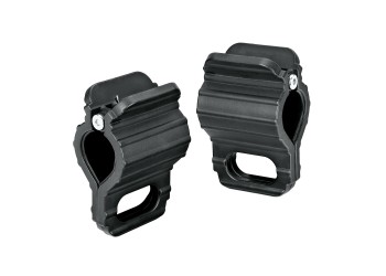 ΣΦΙΓΚΤΗΡΕΣ ΣΤΕΡΕΩΣΗΣ MOTO TIE DOWN CLAMPS ΓΙΑ ΣΤΗΡΙΞΗ ΑΠΟ ΤΑ ΧΕΡΟΥΛΙΑ ΣΕ ΜΑΥΡΟ ΧΡΩΜΑ LAMPA - 2 ΤΕΜ.