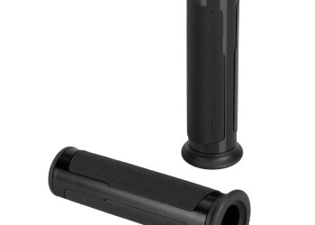 ΧΕΡΟΥΛΙΑ MOTO STYLE GRIP ΜΑΥΡΟ ΧΡΩΜΑ 22mm+25mm 12cm LAMPA - 2 τεμ.