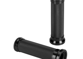 ΧΕΡΟΥΛΙΑ MOTO ALU GRIP  ΜΑΥΡΟ ΧΡΩΜΑ 22mm+25mm 12cm LAMPA - 2 τεμ.
