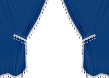 ΣΕΤ ΚΟΥΡΤΙΝΕΣ ΝΤΑΛΙΚΑΣ PREMIER SMART CABIN ΜΠΛΕ 5ΤΕΜ.