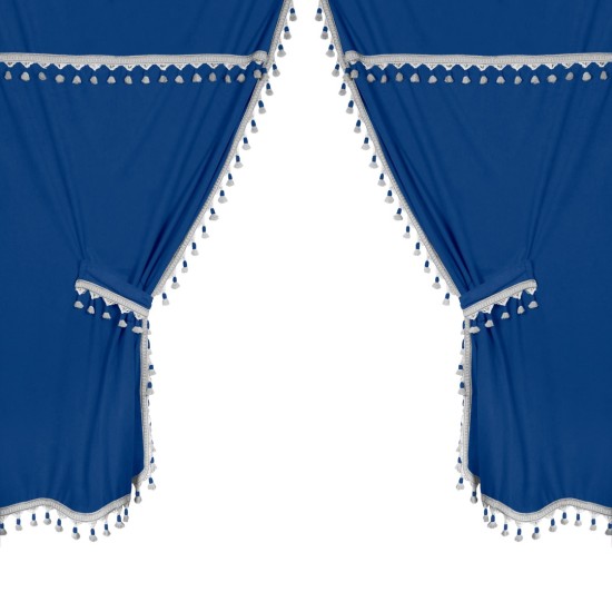 ΣΕΤ ΚΟΥΡΤΙΝΕΣ ΝΤΑΛΙΚΑΣ PREMIER SMART CABIN ΜΠΛΕ 5ΤΕΜ.