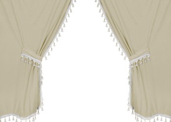 ΣΕΤ ΚΟΥΡΤΙΝΕΣ ΝΤΑΛΙΚΑΣ PREMIER SMART CABIN ΚΡΕΜ 5ΤΕΜ.