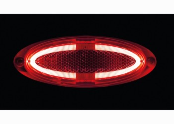 ΦΩΣ ΟΓΚΟΥ 4LED ΚΟΚΚΙΝΟ SMD 12/24V 124mm 1ΤΕΜ.